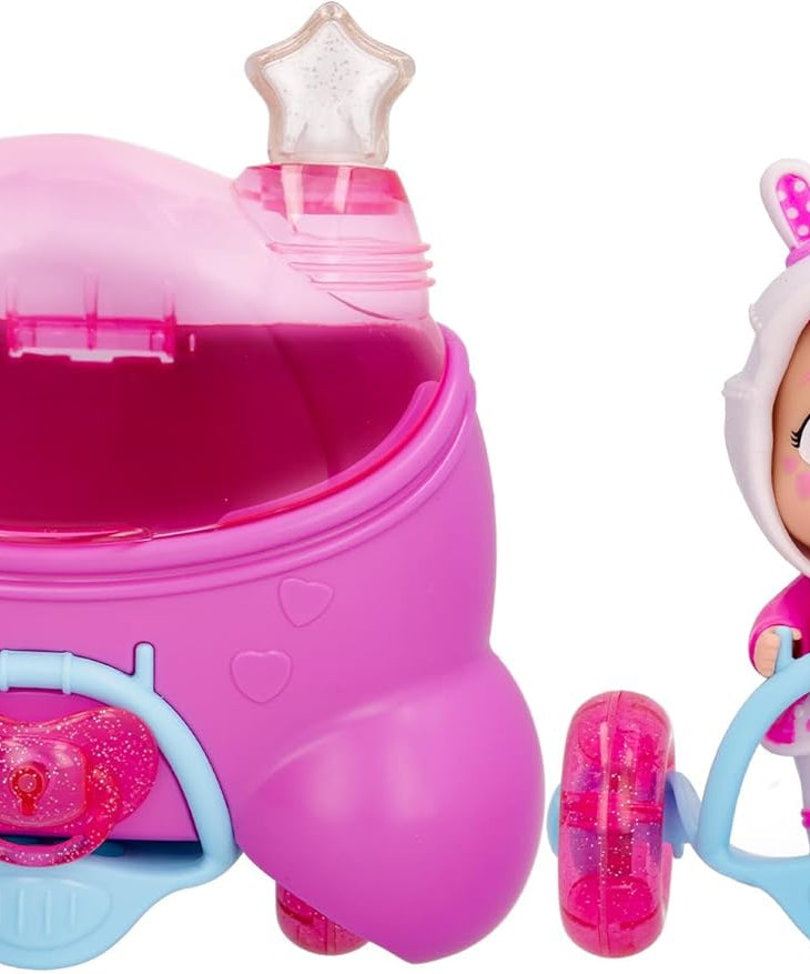Cry Babies Magic Tears Stars Coney's House - 11+ Surprise Accessories, Doll | Kids Age 3+