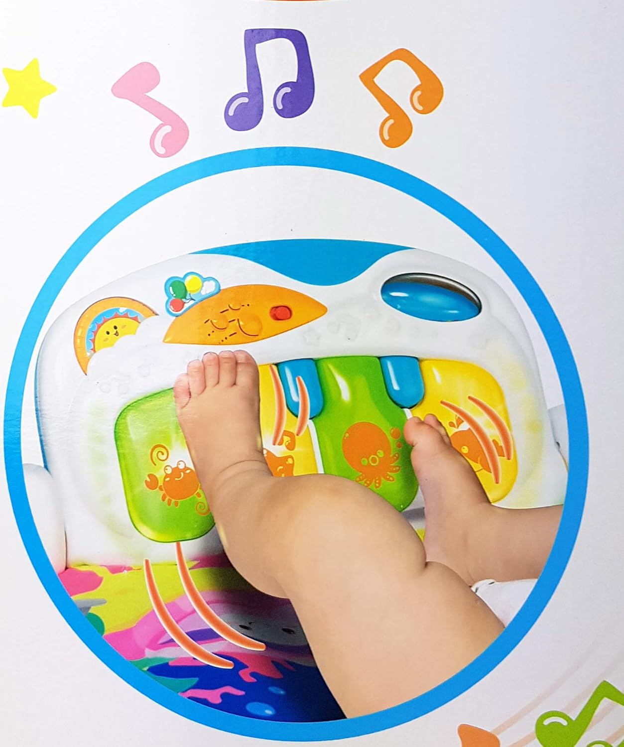 Winfun Magic Lights Musical Play Gym Interactive Toy