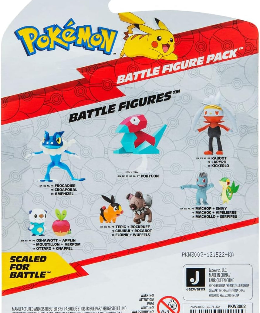 Pokemon Battle Figure Value - Machop & Snivy