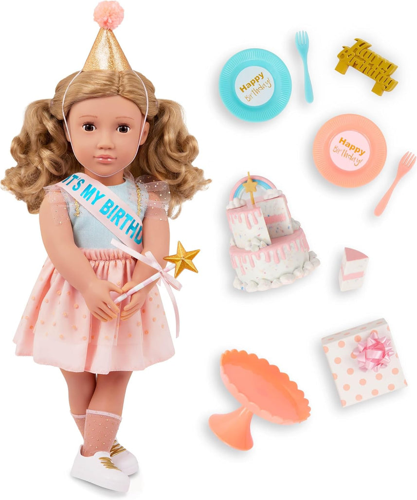 Our Generation Romy Activity Birthday Party Doll with Accessories