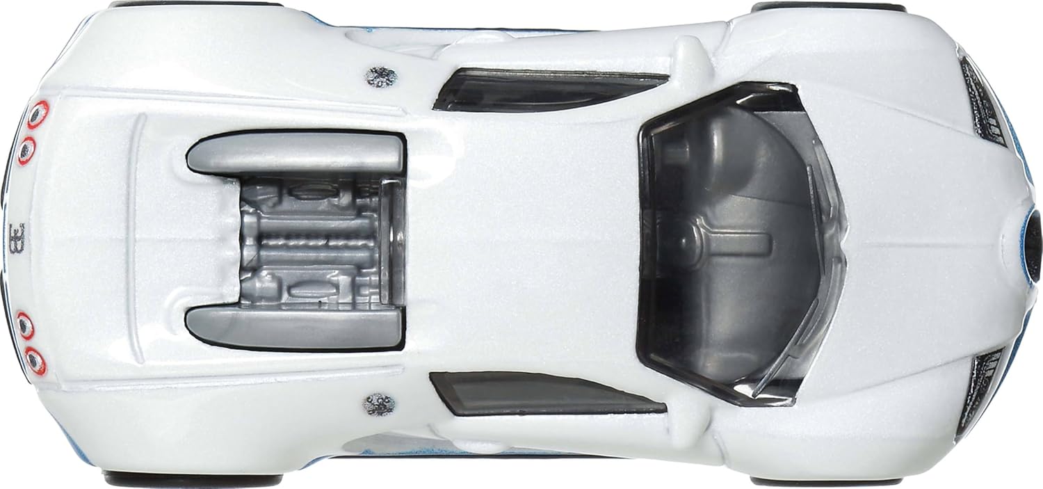 Hot Wheels Premium Bugatti Veyron, Car Culture Circuit Legends Vehicles for Children from 3 Years and Adults Fans and Collectors, Premium Collection by Car Culture in Scale 1:64, HRW06