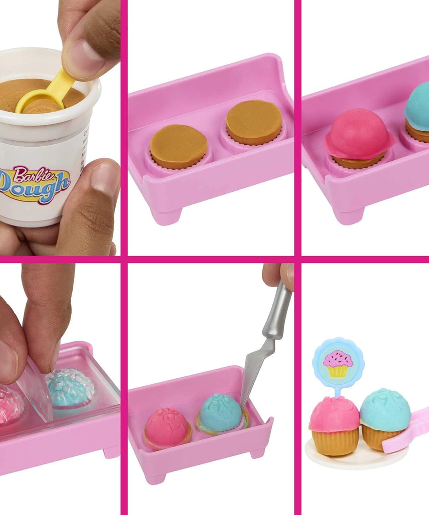 Barbie Doll and Accessories, “Malibu” Doll and 18 Pastry-Making Pieces, It Takes Two Café
