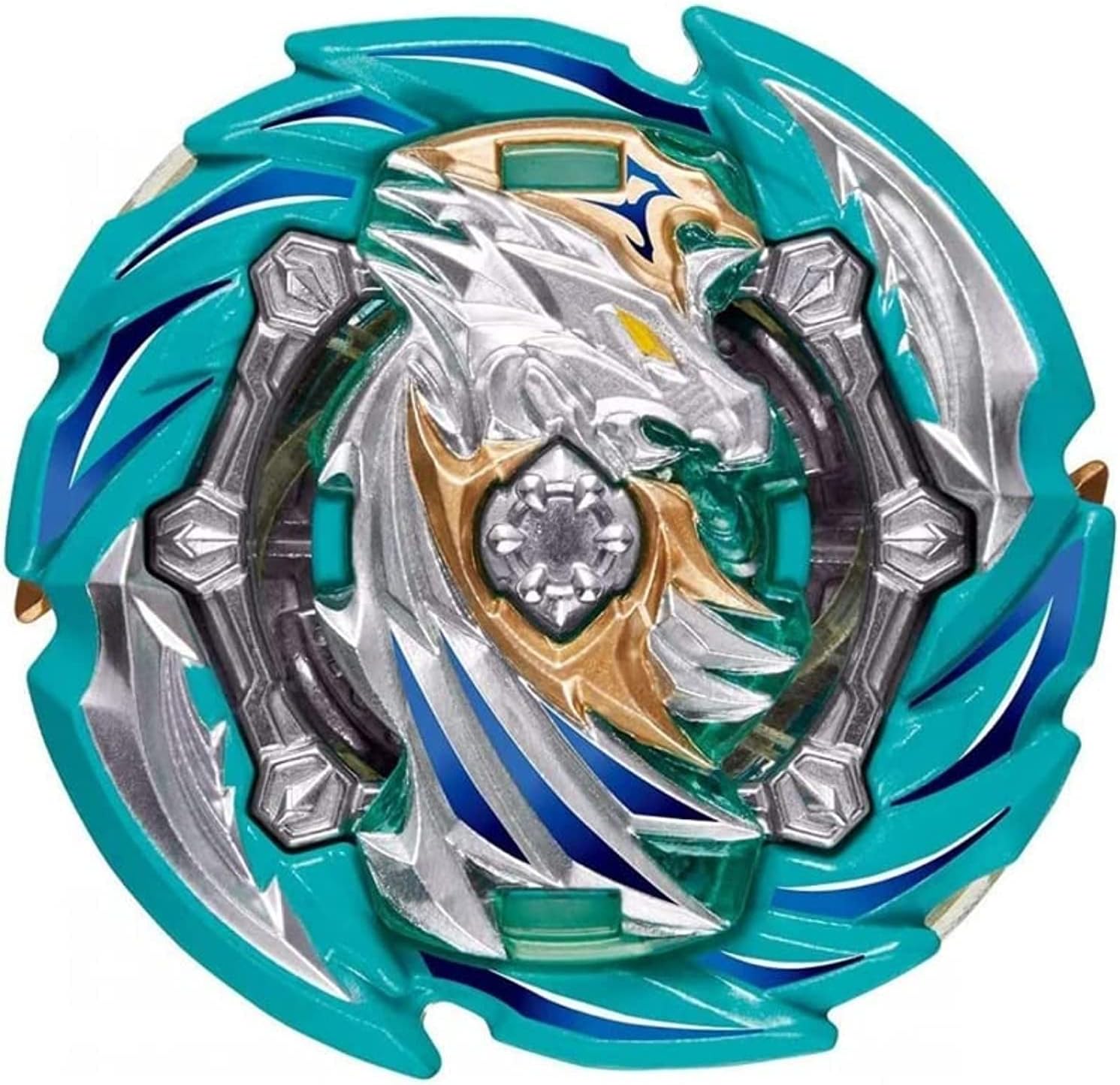 BEYBATTLE BURST BB-148-T Season 4 Starter Heaven Pegasus P5, Multicolor, One Size, Right-Spin Stamina Beyblade with Launcher and Ripcord