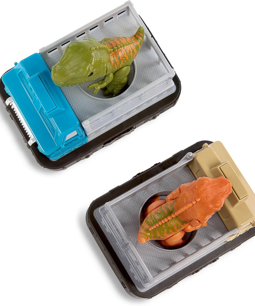 Terra RC Dino Bumper Cars | 2-Player Remote Control Dinosaur Battle Set | Auto Mode | Knock Out to Win | Fast-Paced Kids Toy Game | Great Gift for Boys & Girls Ages 3+
