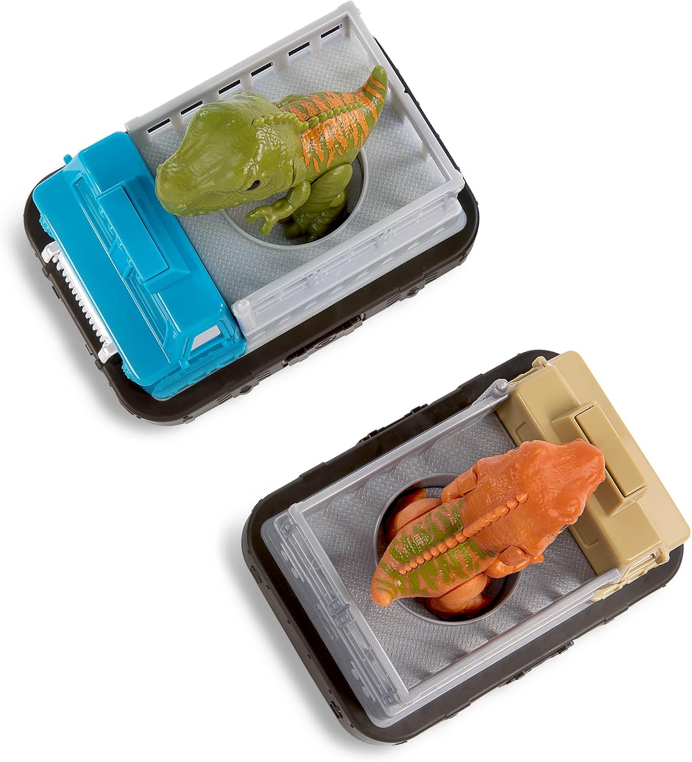 Terra RC Dino Bumper Cars | 2-Player Remote Control Dinosaur Battle Set | Auto Mode | Knock Out to Win | Fast-Paced Kids Toy Game | Great Gift for Boys & Girls Ages 3+