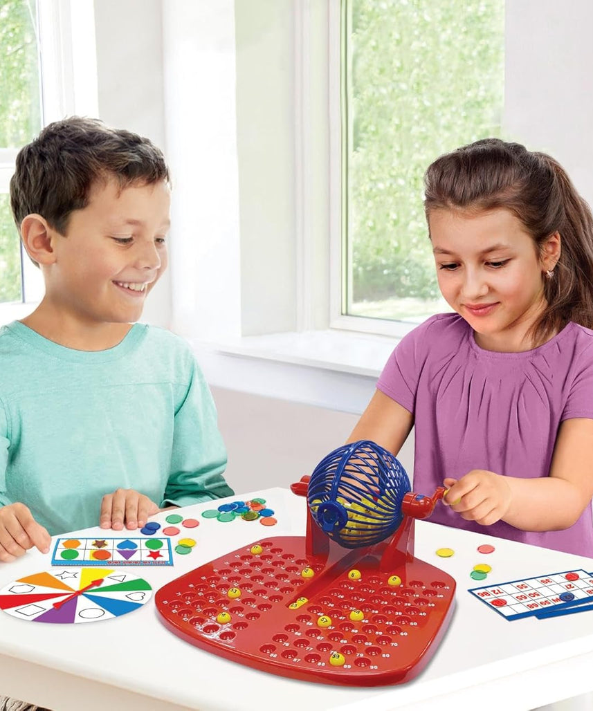 Ambassador Colours and Shapes Bingo Game for Kids, Educational Fun, Ages 3+
