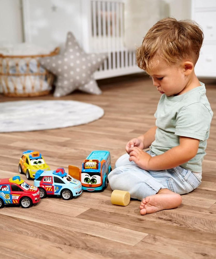 Dickie Toys 204113000 ABC Bus – Push Car for Babies & Toddlers (1 Year+)