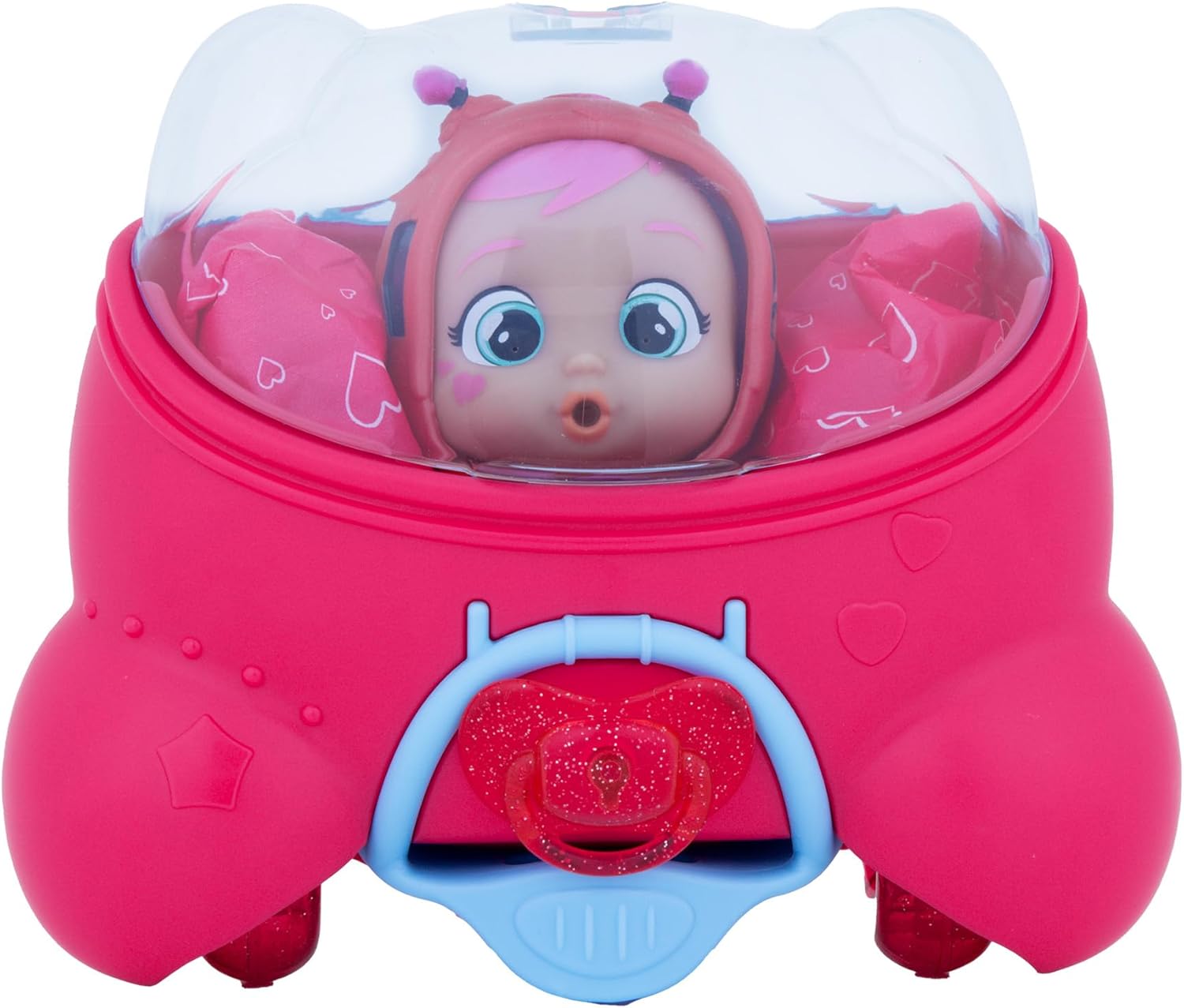CRY Babies Magic Tears Stars Star Lady - Collectible Mini Doll Dressed in a Pretty Outfit, and Has a 2-in-1 Capsule, with Glow in the Dark Star - Gift Toy for Boys and Girls Over 3 Years