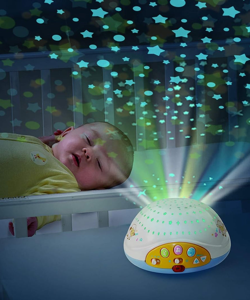 VTech Lullaby Lambs Mobile – Soothing Music & Lights for Baby, Detachable & Cot-Compatible