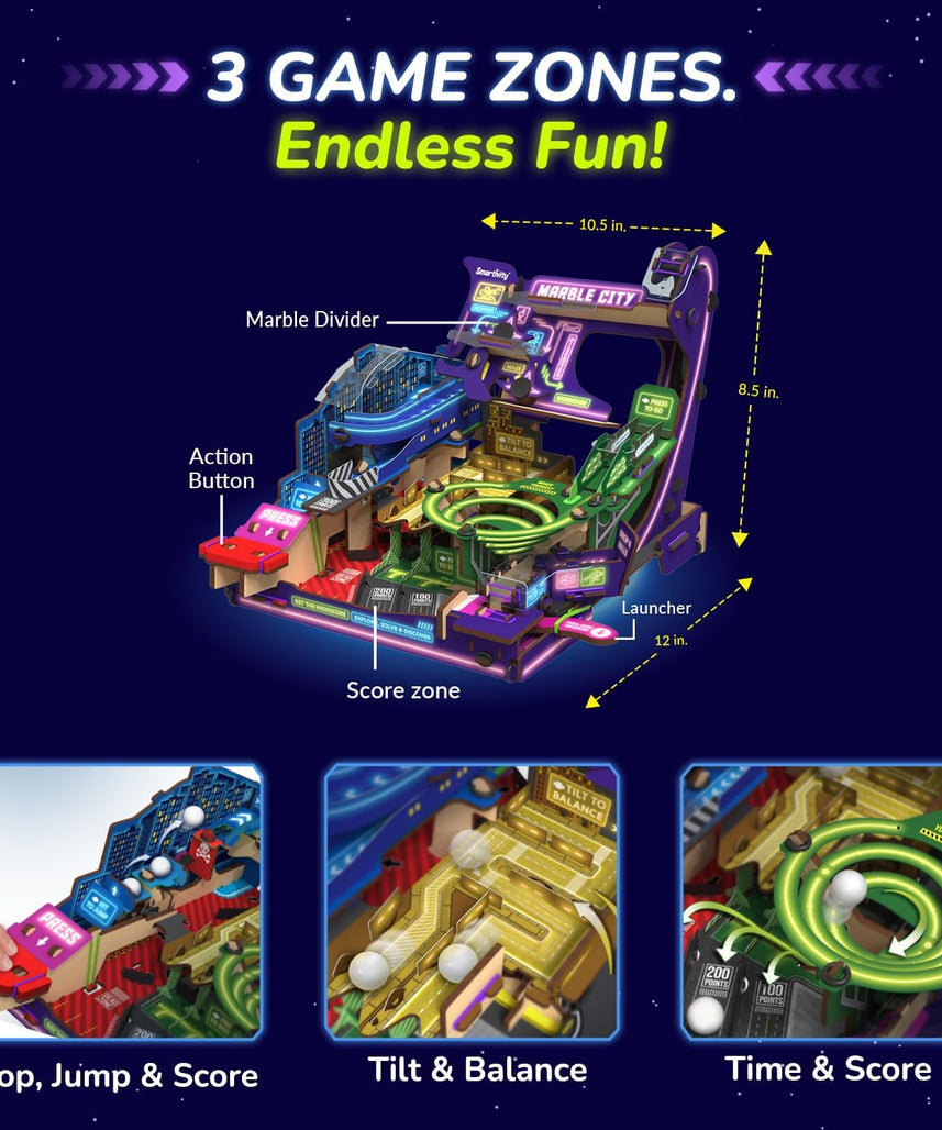 Smartivity Ultimate Marble City for Kids 8-14 Years