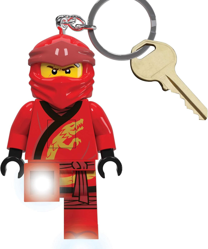 Lego IQ Ninjago Light Legacy Kai Keychain, 7.6 cm Tall
