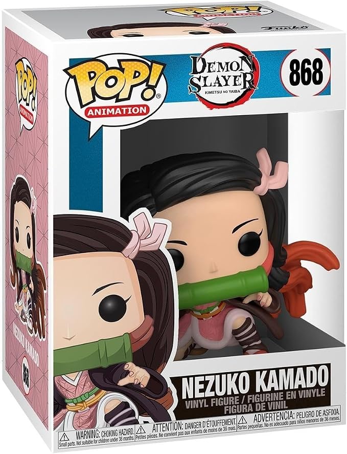 Funko Pop! Animation: Demon Slayer - Nezuko Kamado - Collectable Vinyl Figure - Gift Idea - Official Merchandise - Toys for Kids & Adults - Anime Fans - Model Figure for Collectors and Display