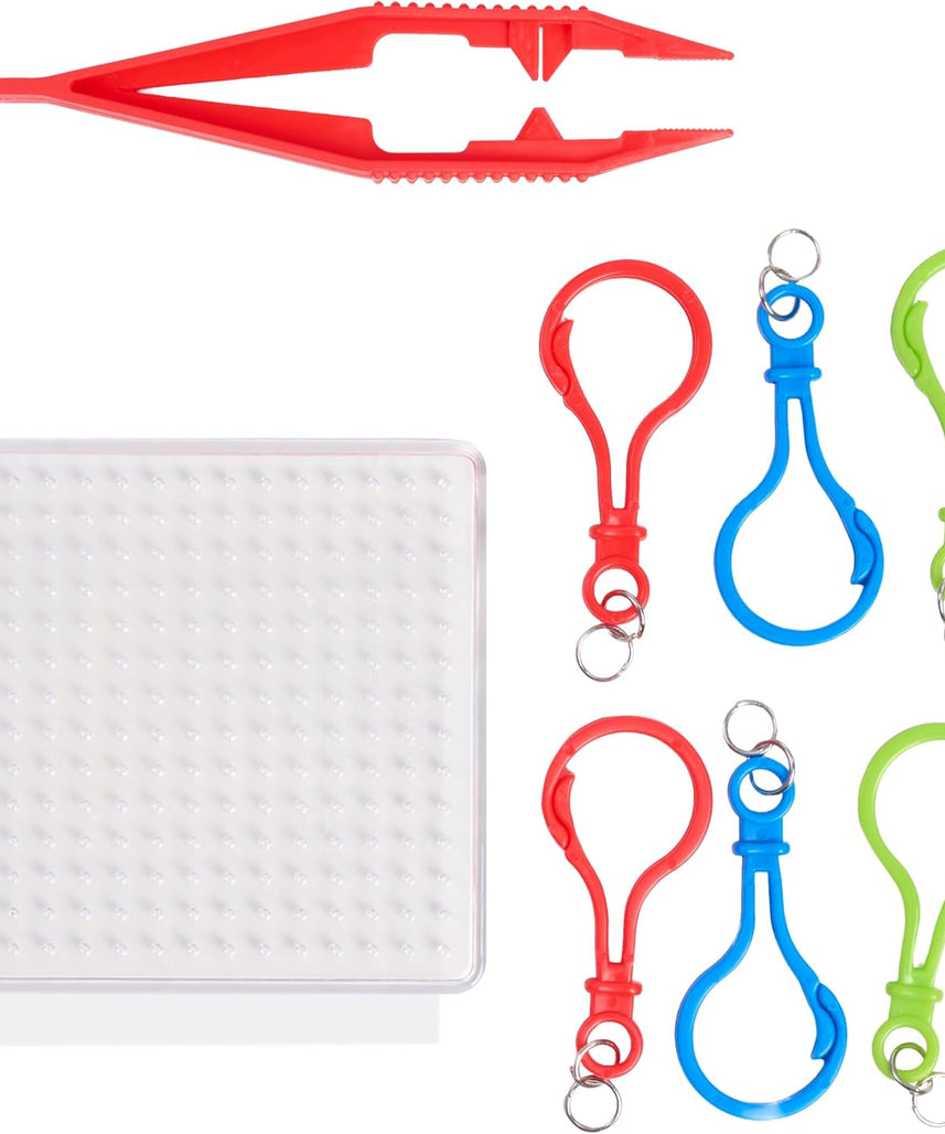 Disney Pixar Toy Story 5 Pixel Art DIY Craft Kit for Kids, 800 Fuse Beads Activity Set with Character Bag Clips, Creative Arts and Crafts Toy Ages 6+