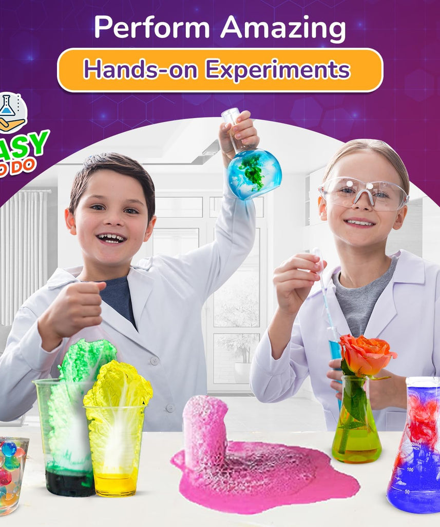 Smartivity Mega Science Kit 150+ Experiments STEM Chemistry Set for Kids 6+ Years, Educational Birthday Gift for Boys and Girls, Fun Science Experiment Toy