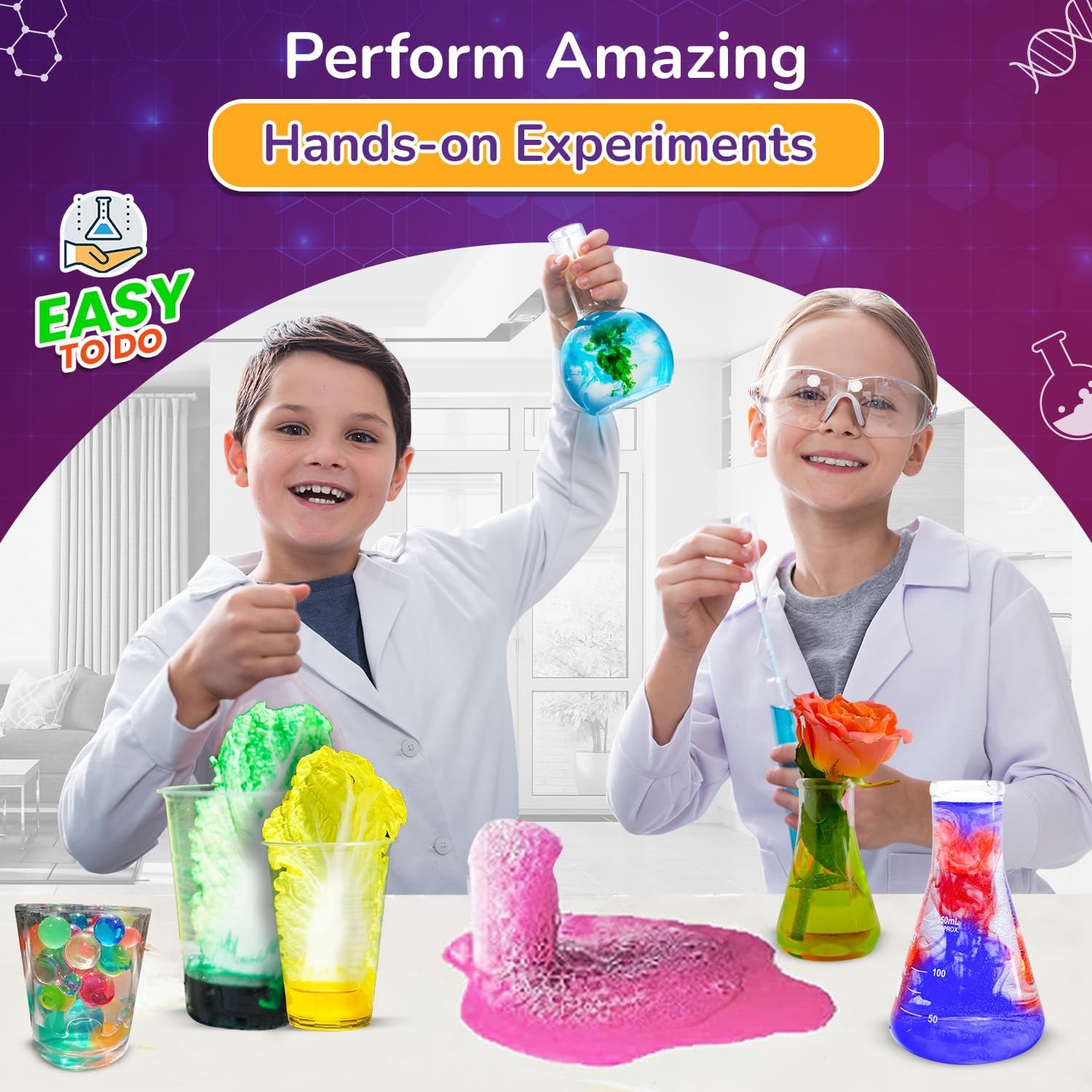 Smartivity Mega Science Kit 150+ Science Experiment Kit for Kids 6 to 14 Years Old | Birthday Gifts for Boys & Girls | STEM Educational Toys 6,7,8,9,10,11,12,13,14 Years Old Kids