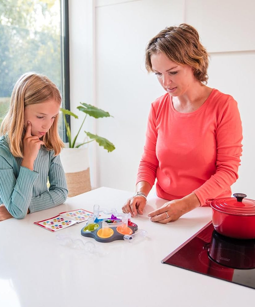 SmartGames DropZone, 3D Marble Run Brain Teaser Puzzle with 80+ Challenges, STEM Educational Toy for Kids 8+