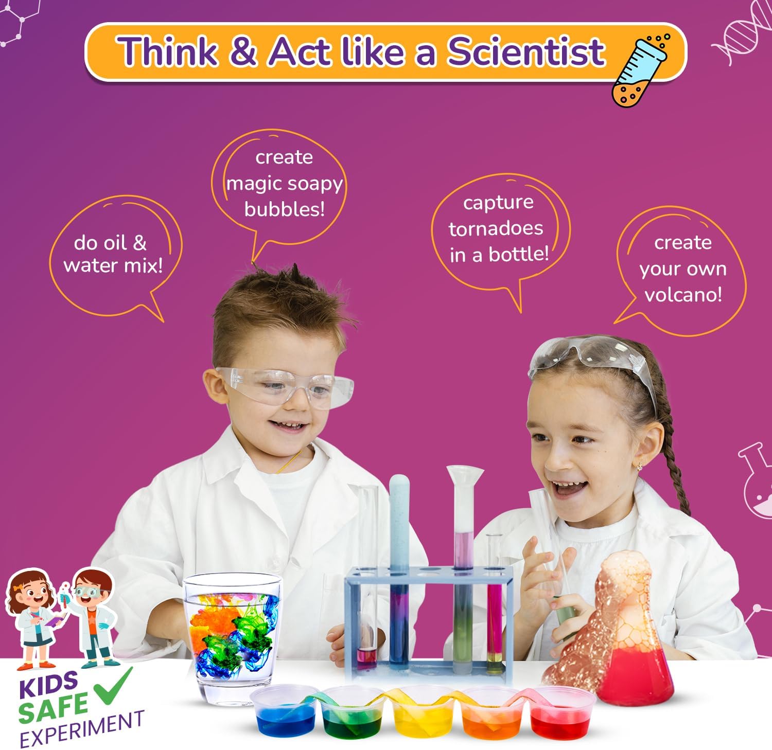 Smartivity Mega Science Kit 150+ Science Experiment Kit for Kids 6 to 14 Years Old | Birthday Gifts for Boys & Girls | STEM Educational Toys 6,7,8,9,10,11,12,13,14 Years Old Kids
