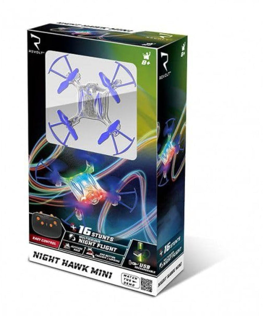 Syma 4-Channel Auto Hover Rc Stunt Night Hawk Mini Drone