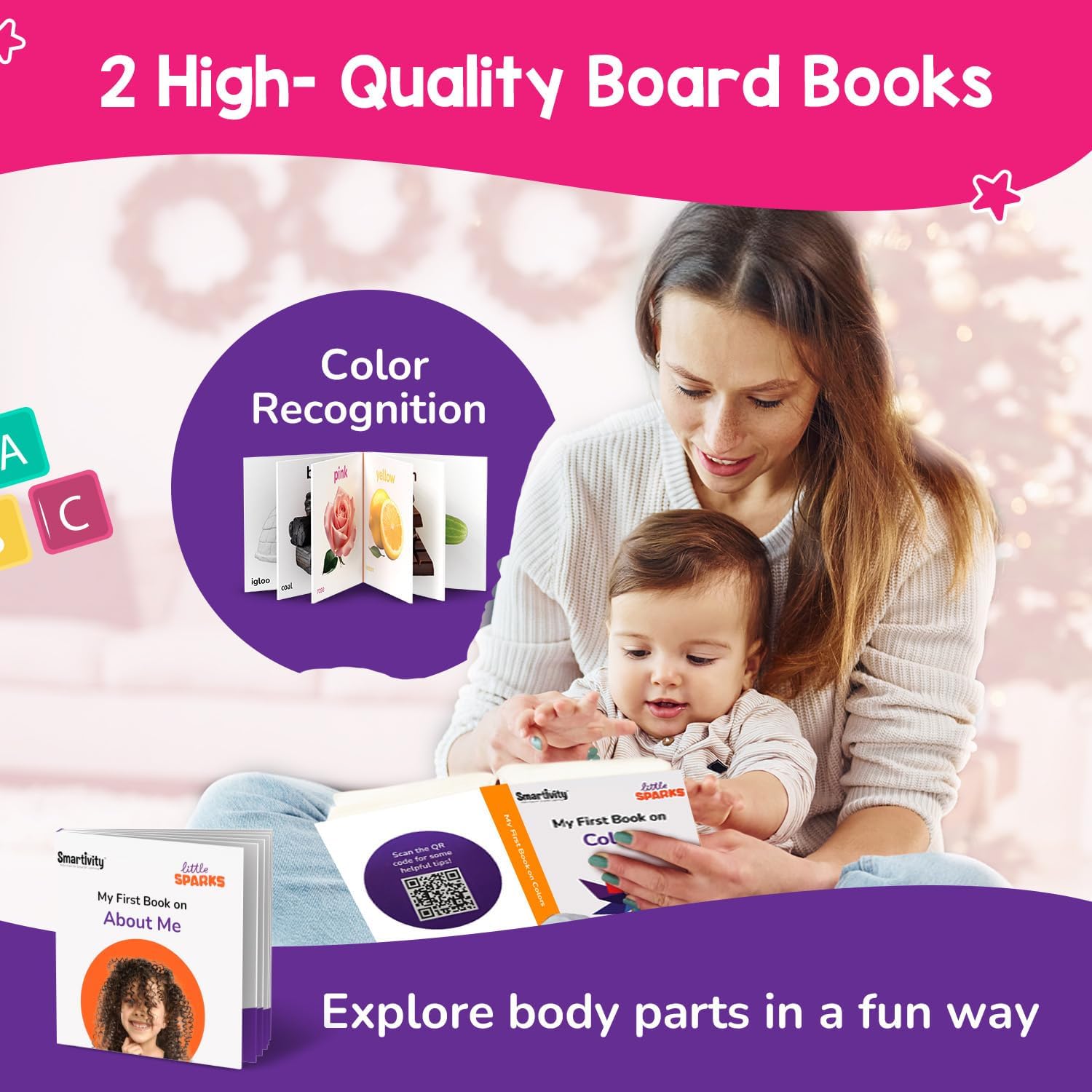Smartivity 5-in-1 Montessori Play Box for 1+ Years – Educational Activities for Toddlers, Brain-Boosting Toy for Motor, Shape, and Matching Skills