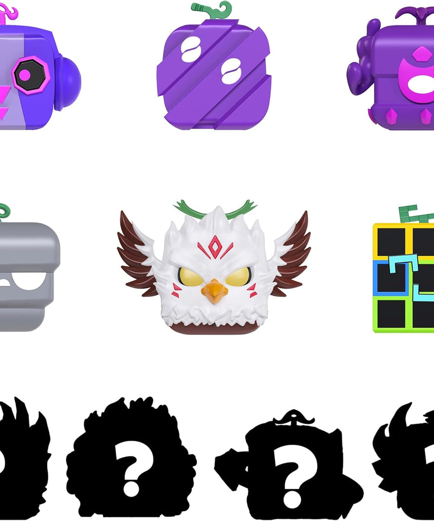 Blox Fruits Mini Figures 2-Inch Series 3 Blind Pack Collectible Action Figure with DLC Code Multicolored 6+