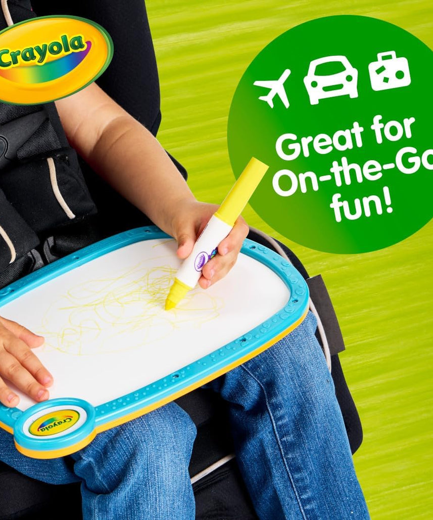 Crayola 2-in-1 Doodle Board, Toddler Drawing Board, Kids Drawing Tablet, Travel Activity, Toddler Toy, Gift for Toddler, 3+
