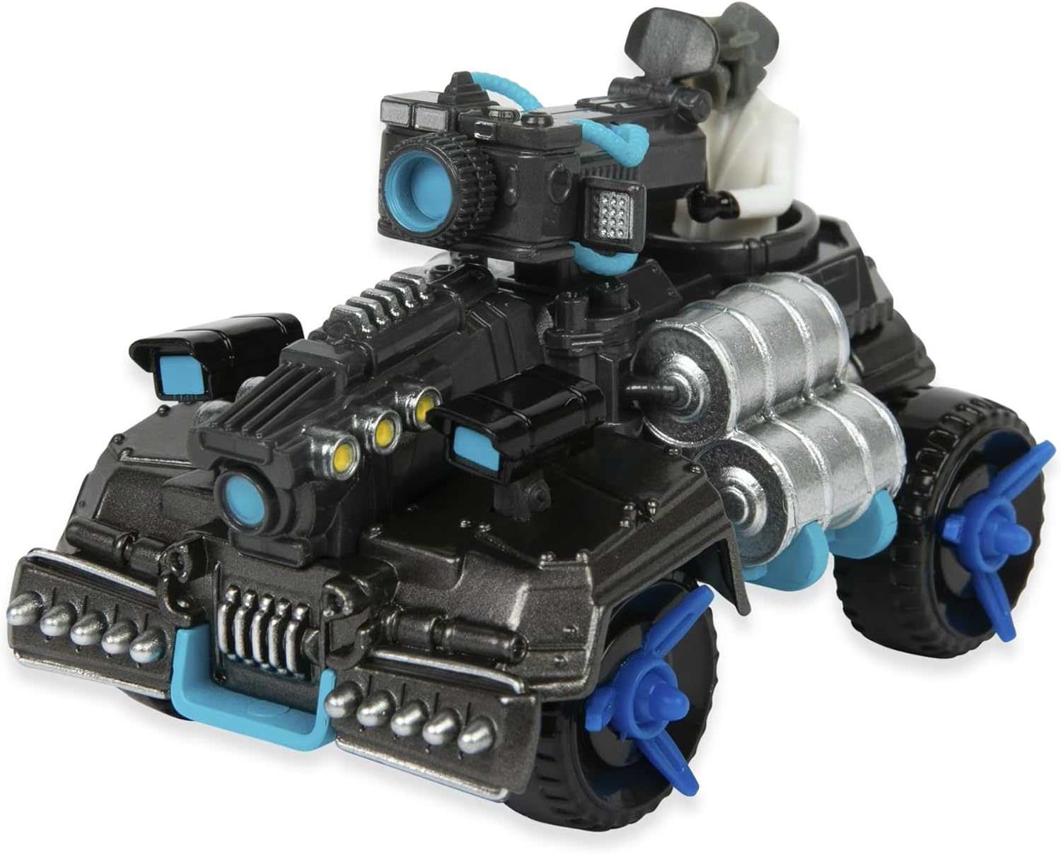 Skibidi Toilet, 1:64 Scale Diecast Collectible Action Figure & Vehicle Toy from Viral YouTube Series, Sci Fi Action Toy for Kids & Collectors, Suitable for Kids Ages 8+ (Parasite Disabler Laser Tank)