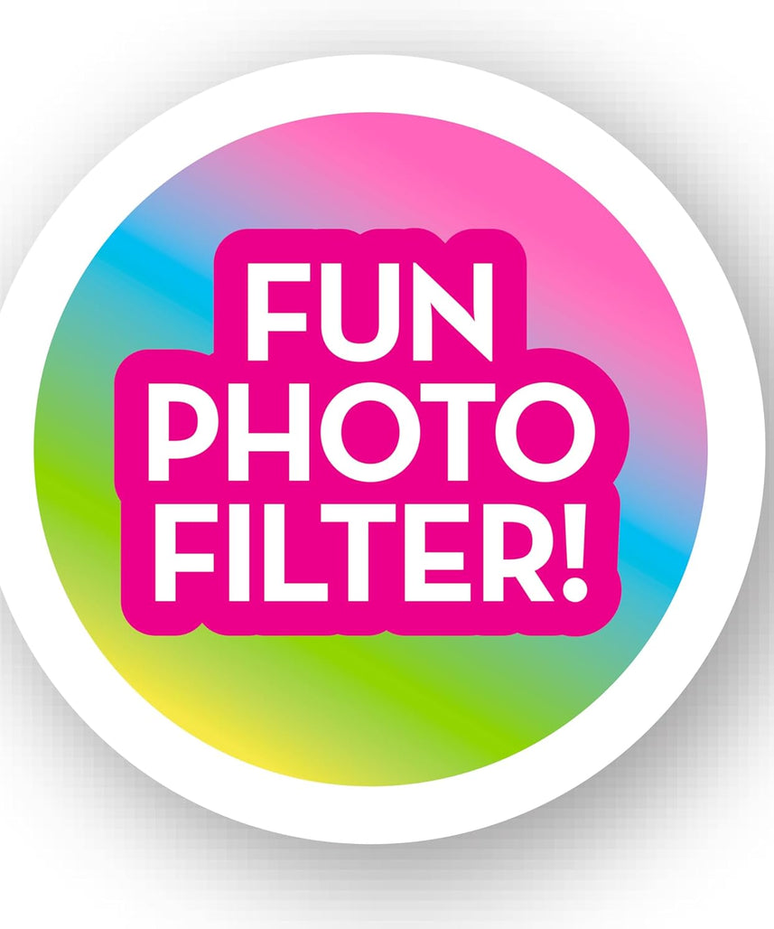 Just Play Barbie Photo Filter Play Camera Toy for Kids, Interactive Pretend Photography Set with Lights, Sounds & Effect Filters, Ages 3+