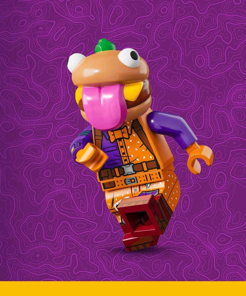 LEGO Fortnite Durrr Burger Restaurant - Creative Toy with Beach Bomber, Beef Boss & Grimey Minifigures - Collectible Gaming Gift for 10+ Year Old Boys & Girls - 77076