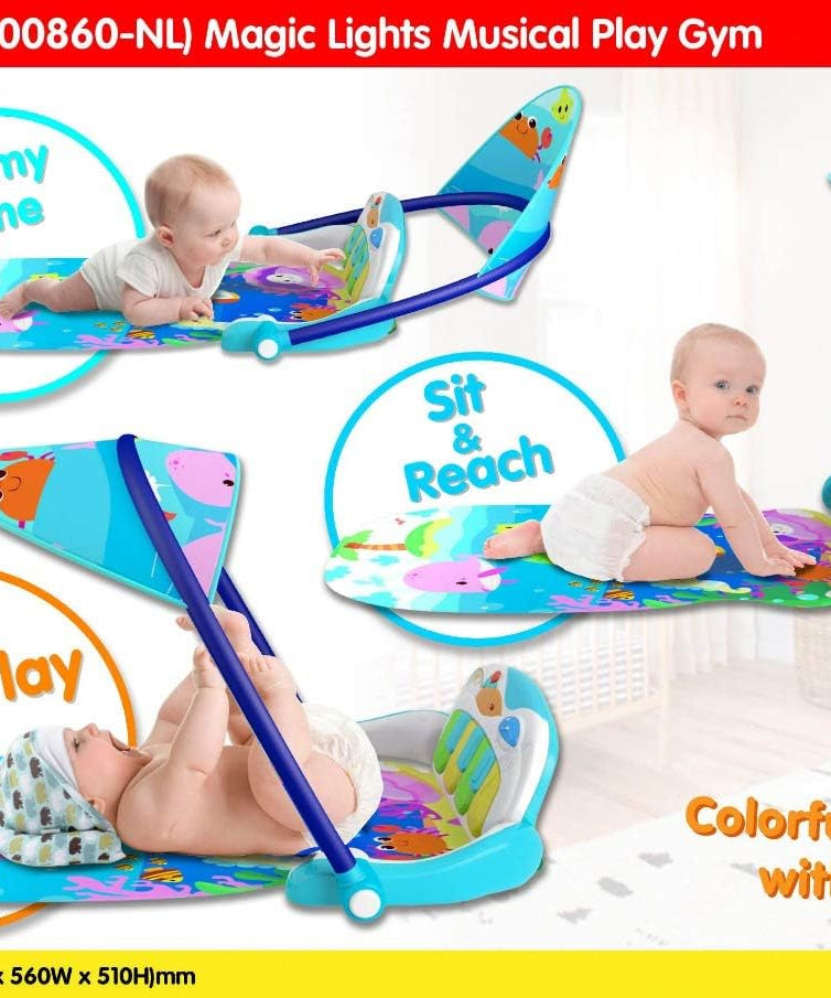 Winfun Magic Lights Musical Play Gym Interactive Toy