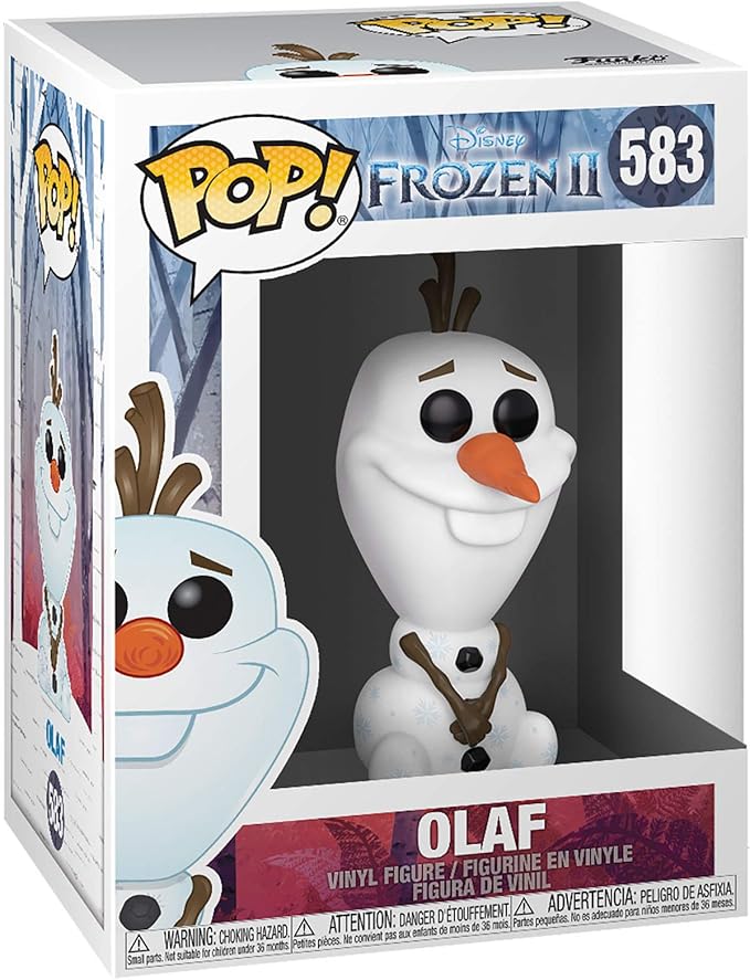 Funko Pop Disney Frozen 2 Olaf, Action Figure 40895, Multi Colour
