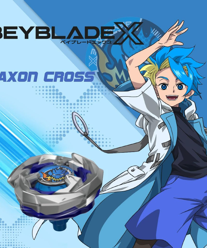 Takara Tomy Beyblade X Launcher Sword Dran 3-60F Starter Pack Top & Launcher, Easy Grip, Battle Top Toy, Bey Toy for 8+ Year Old Boys Girls, Authentic Die-cast Metal Parts, Powerful Attacks