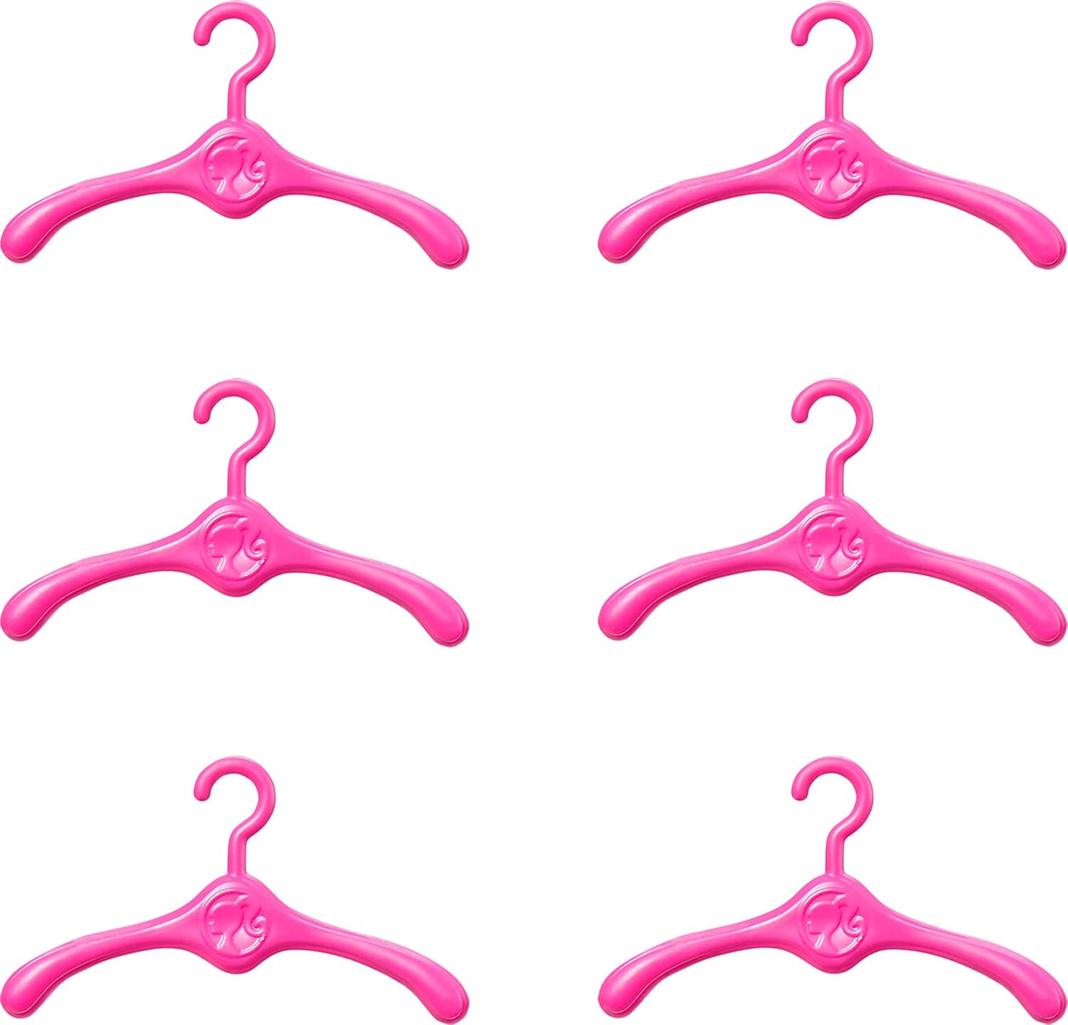 Barbie Fashionistas Ultimate Closet Accessory, 6 Hangers, Portable Doll Storage for Kids 3+