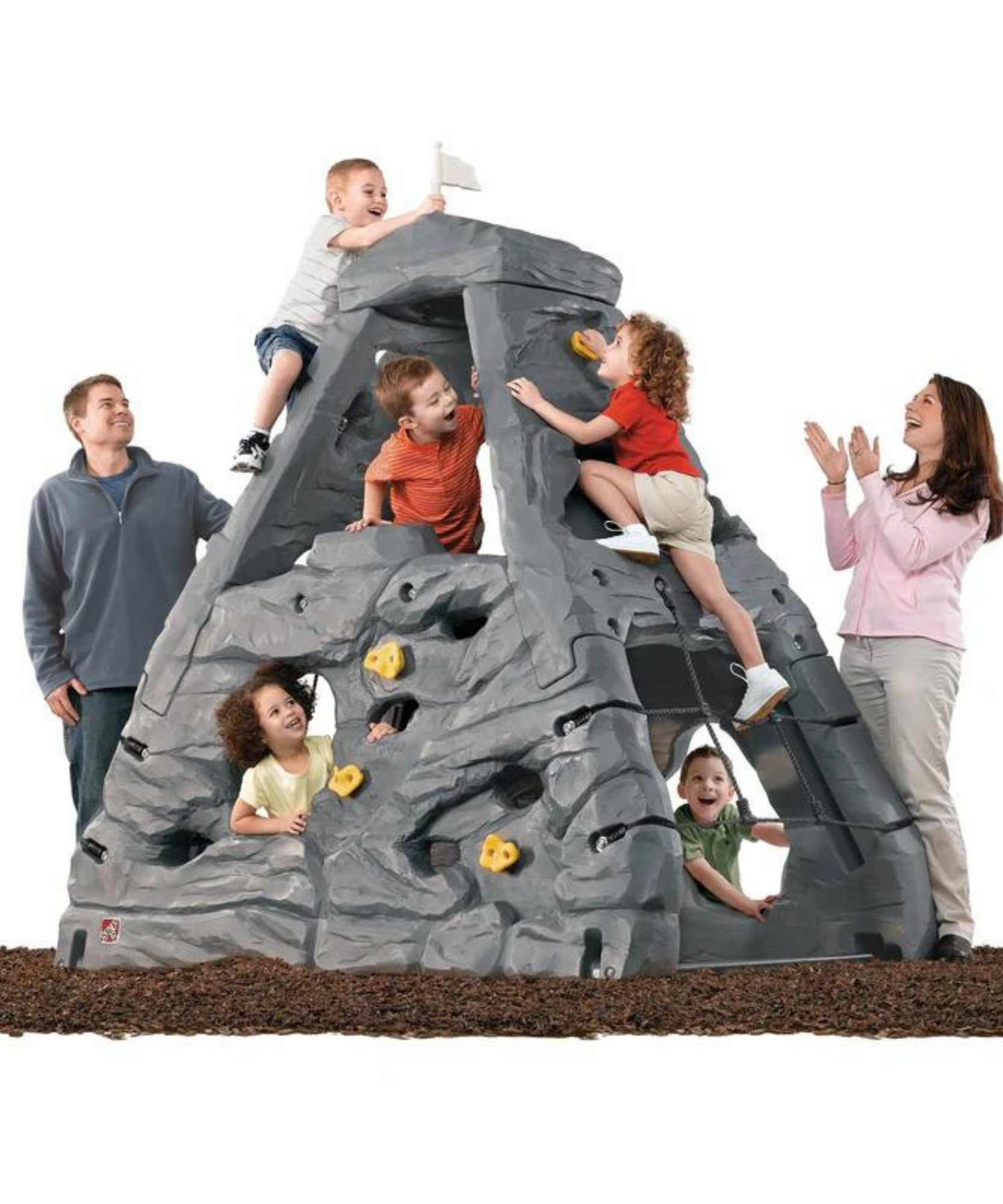 Step2 Skyward Summit Climber, Easy to Assemble Backyard Climbing Toy with 145kg Weight Capacity, Outdoor Playground Climbing Gym, Garden Toy Suitable for Children both Boys and Girls Aged 2+