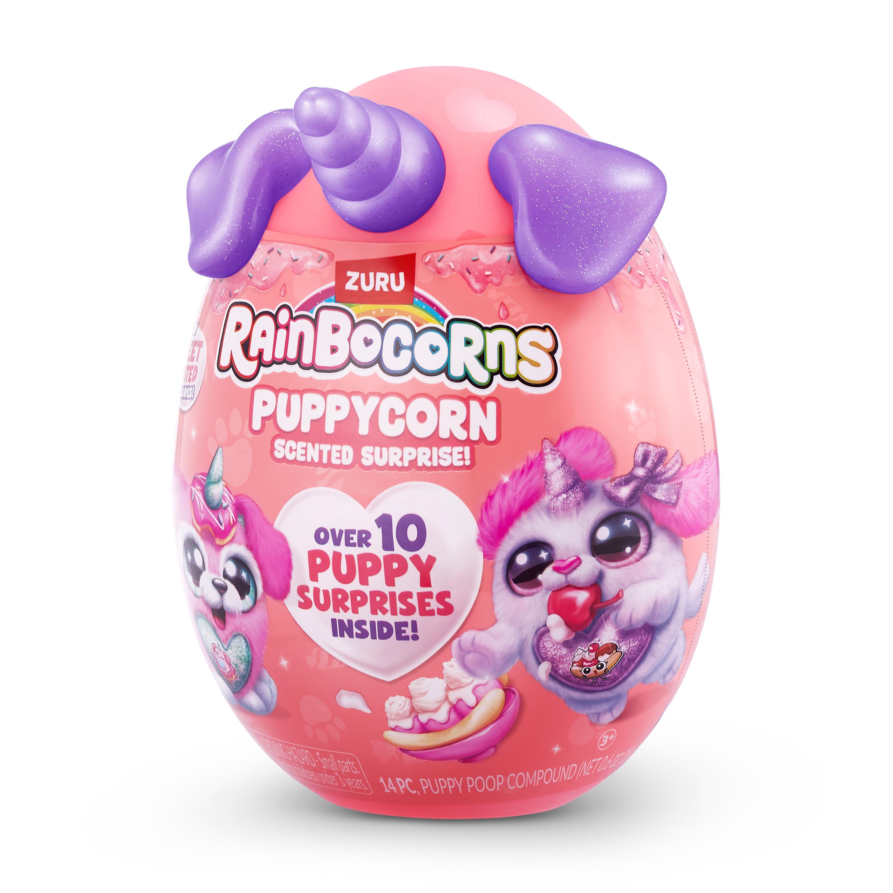Rainbocorns Puppycorn Surprise S8 PDQ, Cute Collectible Plush Toy for Girls, Age 3+