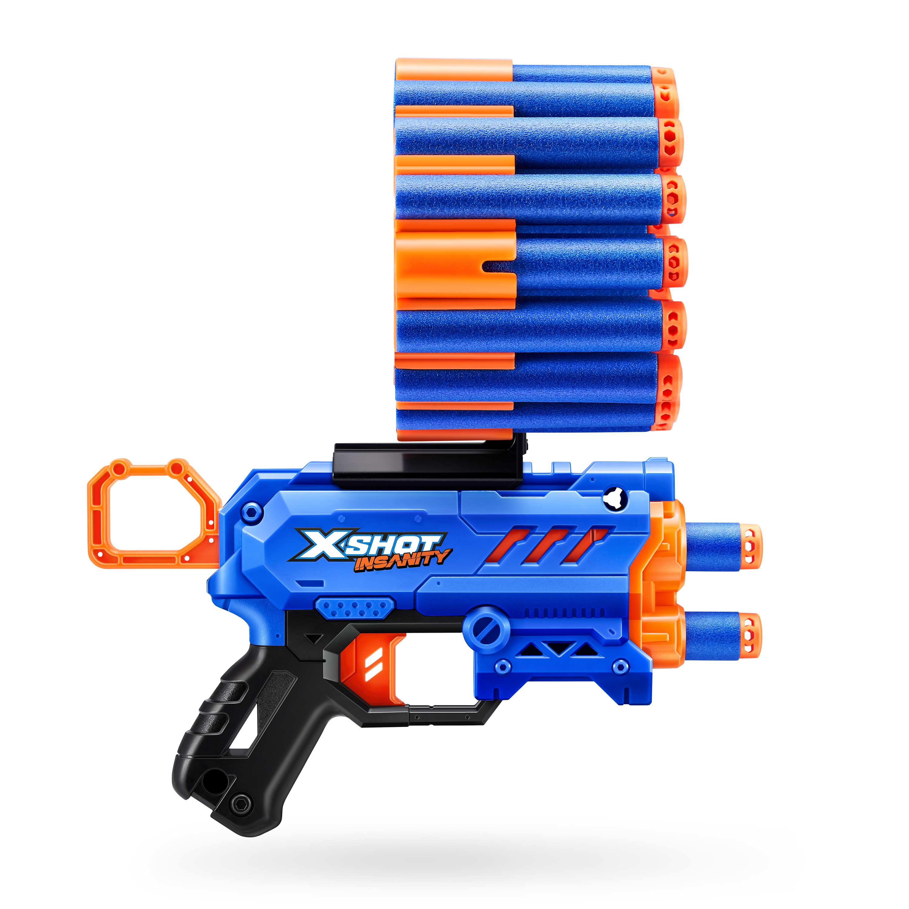 X Shot Insanity Micro 24 Darts Blaster, Compact Dart Gun for Boys, Age 8+