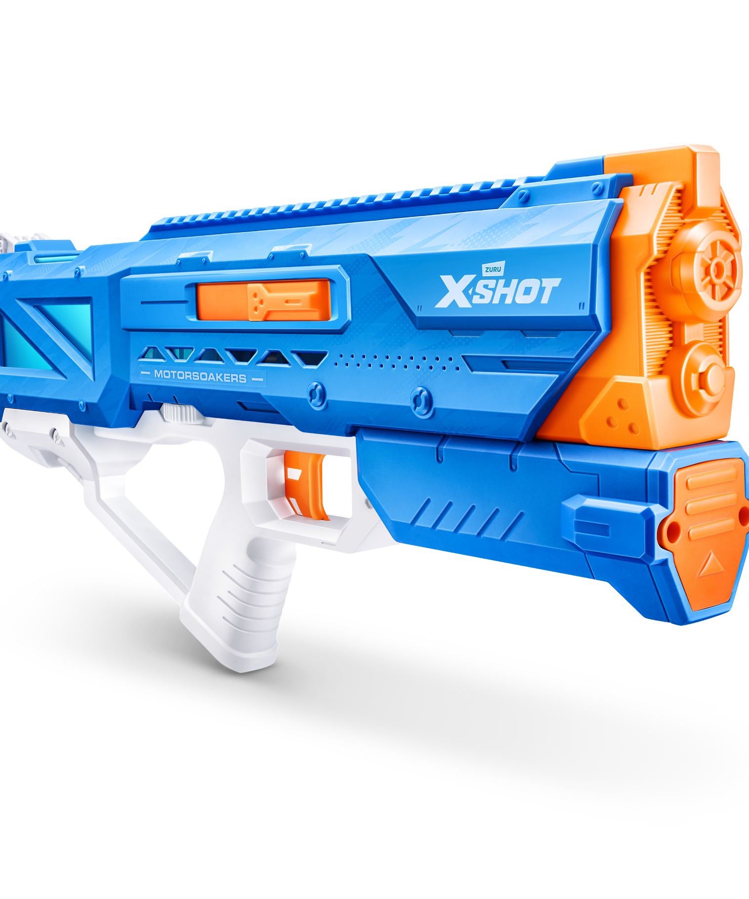 XSHOT Water Fast Fill Motor Soaker Hydra Pulse Water Toy Gun, Motorized Water Blaster with 650ml Capacity, Fast-Fill Technology, Rechargeable Battery, Blasts Up to 29 Feet, Outdoor Summer Water Toy for Boys and Girls Age 8+