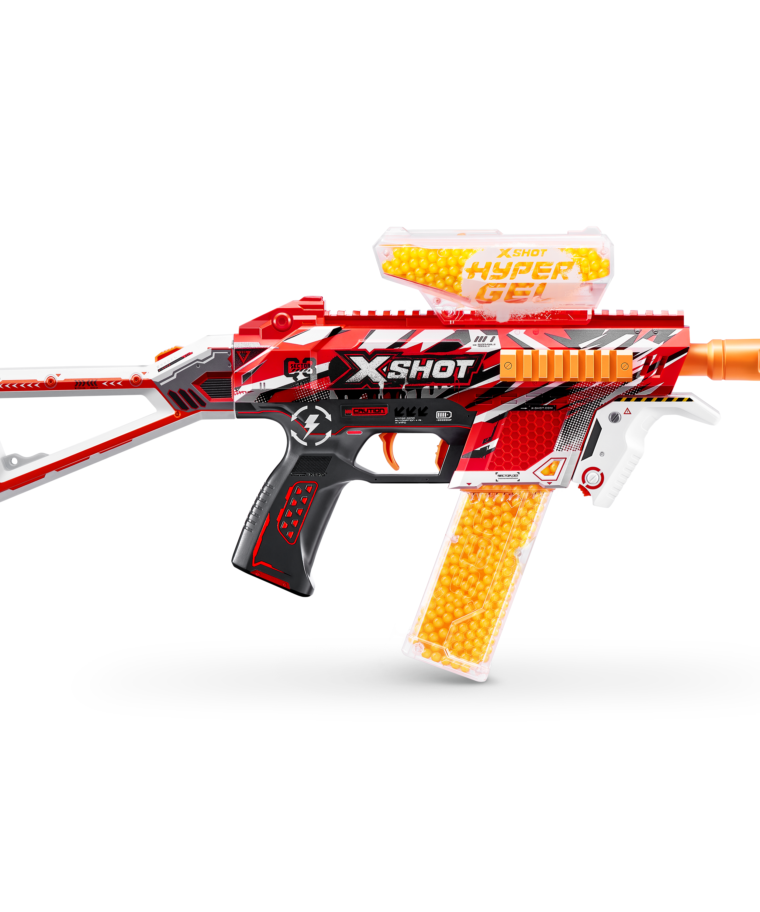 X Shot Hyper Gel Medium Blaster with 10000 Gellets, Shooting Toy for Boys, Age 14+