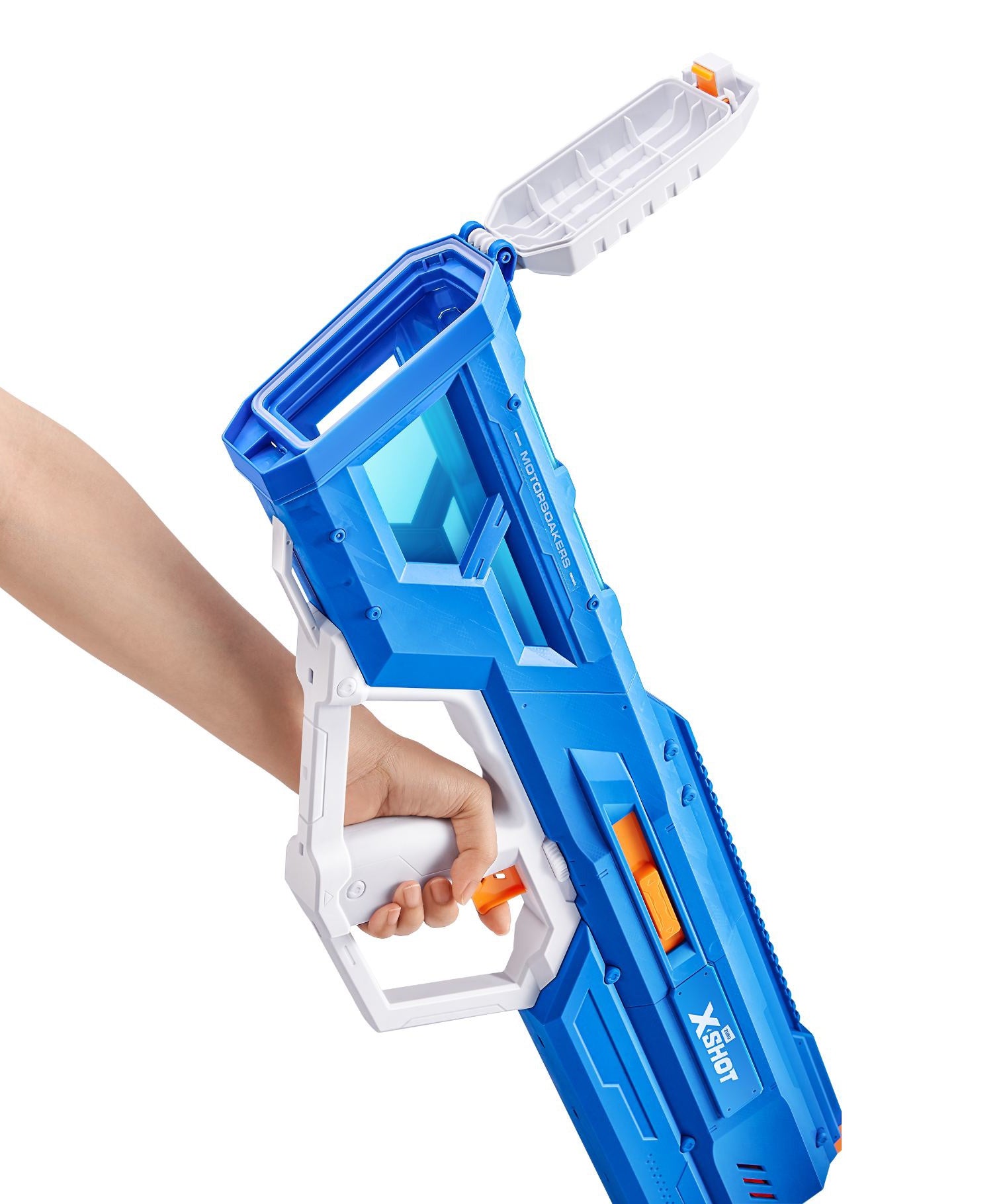 XSHOT Fast Fill Motorized Water Blaster for Kids Ages 8+, 1100ml Tank, 29ft Blast, Rechargeable Battery