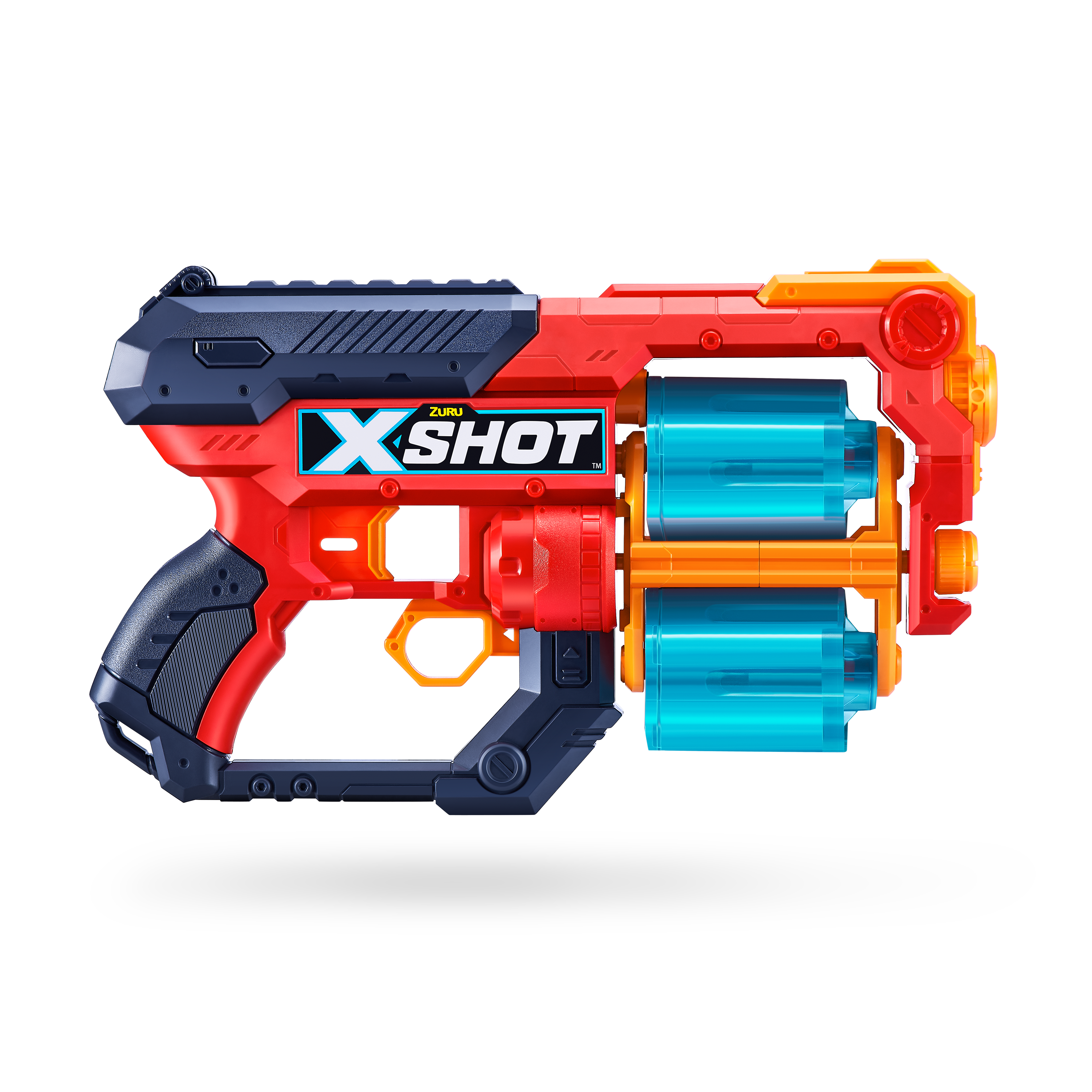 X Shot Excel Xcess TK 12 16 Darts Blaster, Twin Barrel Foam Gun Toy for Boys, Age 8+