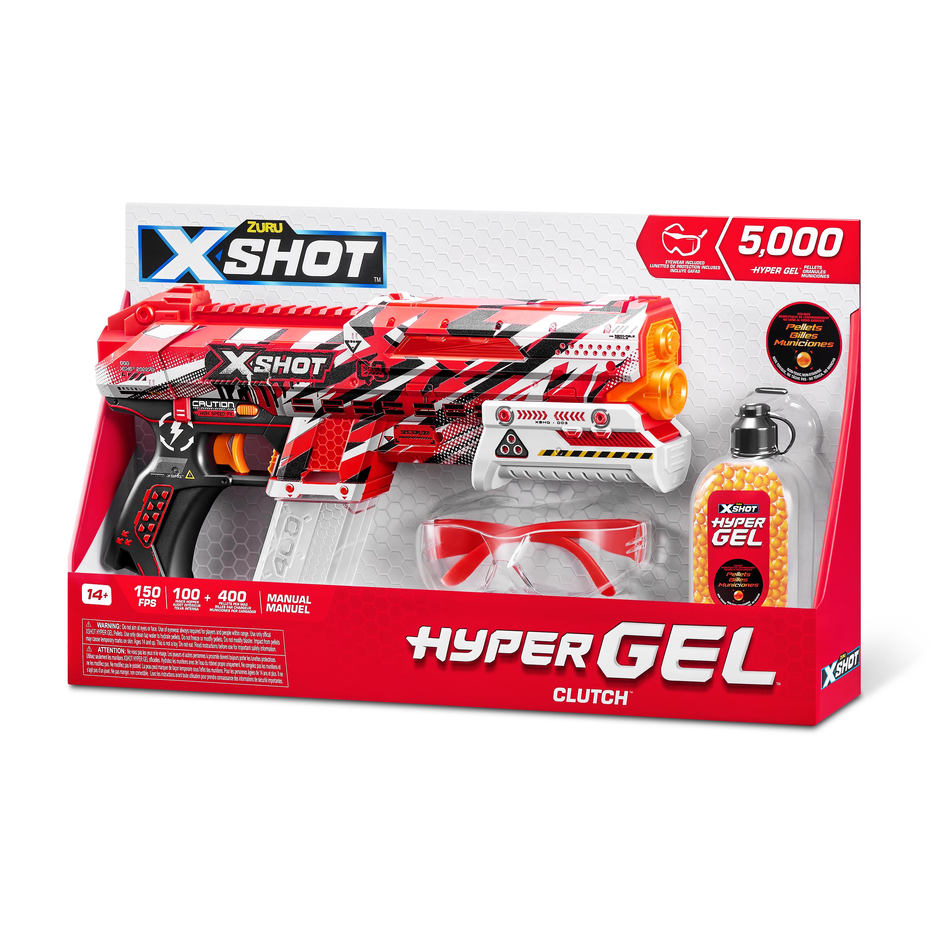 X Shot Hyper Gel Small Blaster 5000 Gellets, Gel Blaster Toy Gun for Boys, Age 14+