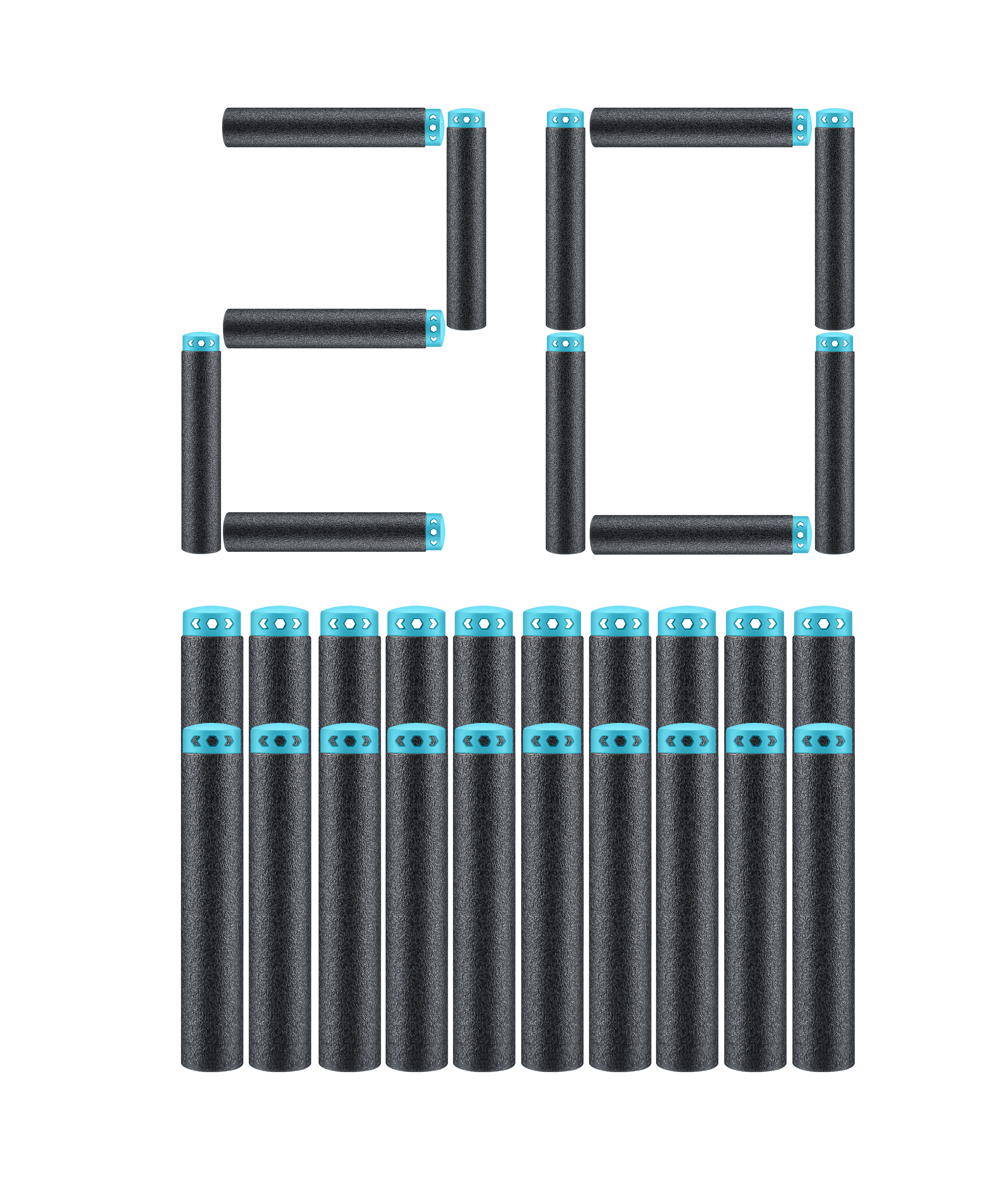 X Shot Excel Refill Darts 20 pcs, Foam Dart Pack for Boys, Age 8+