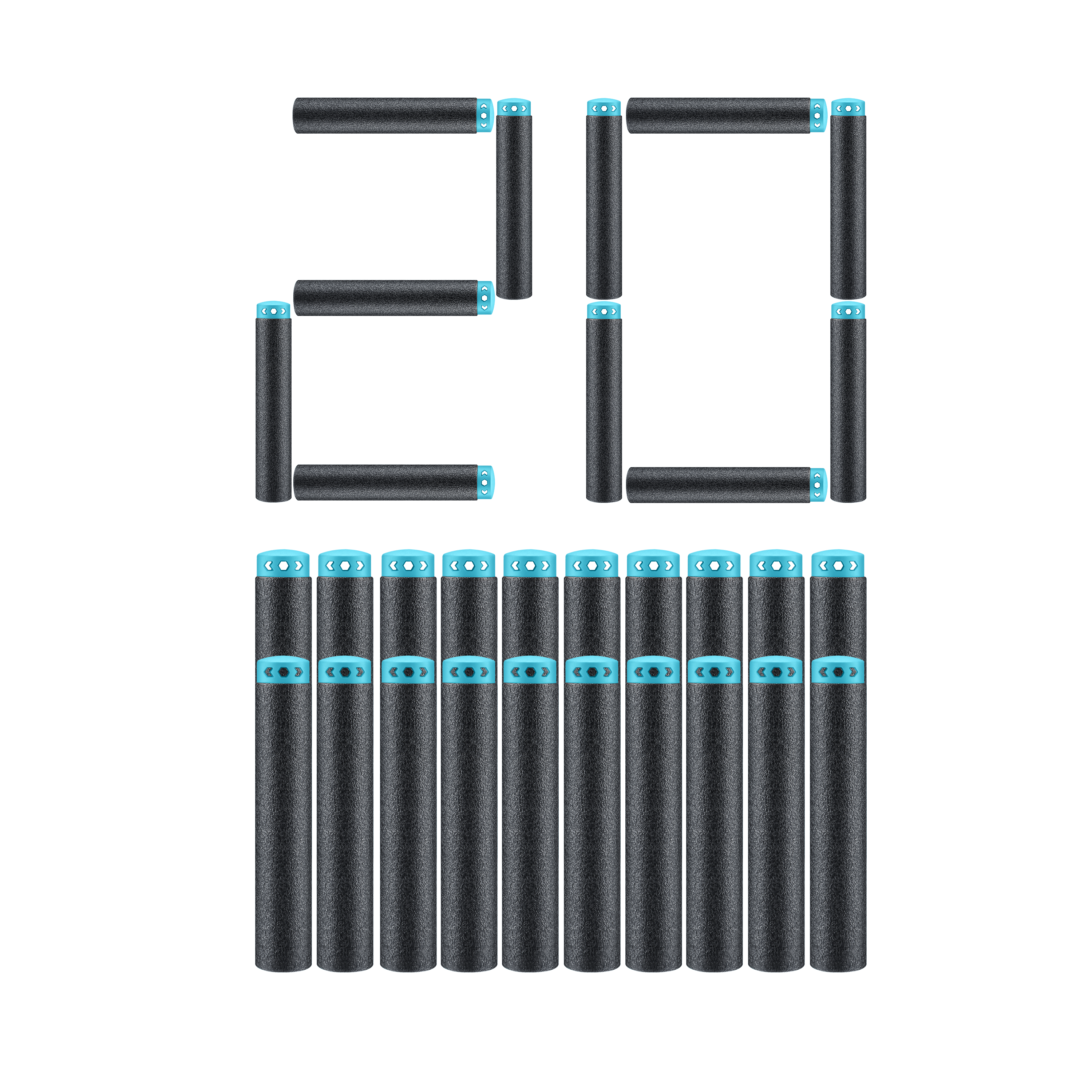 X Shot Excel Refill Darts 20 pcs, Foam Dart Pack for Boys, Age 8+