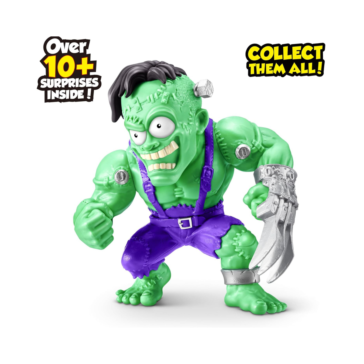 Smashers Horror House Dissect Skeleton Hand Playset with 10 Plus Surprises Slime Monster Parts Build and Create Mix and Match Creatures Collectible Toys for Kids Ages 18 Months+