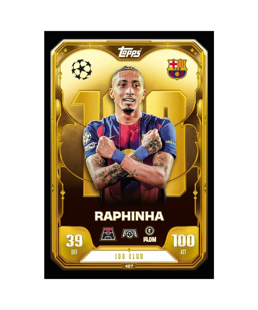 Topps Match Attax UCC 2025, 2026 Eco Pack Football Trading Cards with 36 Cards, Exclusive Star Boy and Graduates Limited Edition Cards, Official UEFA Licensed