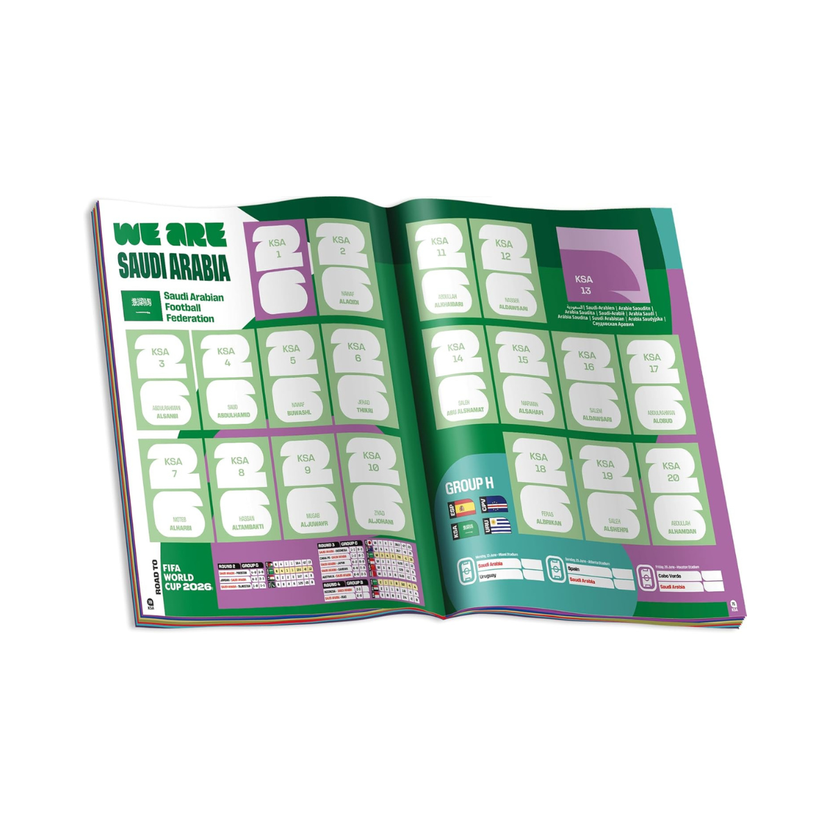 Panini FIFA World Cup 2026 Official Sticker Album, Football Collectible Album for World Cup 2026 Stickers and Panini Collectors