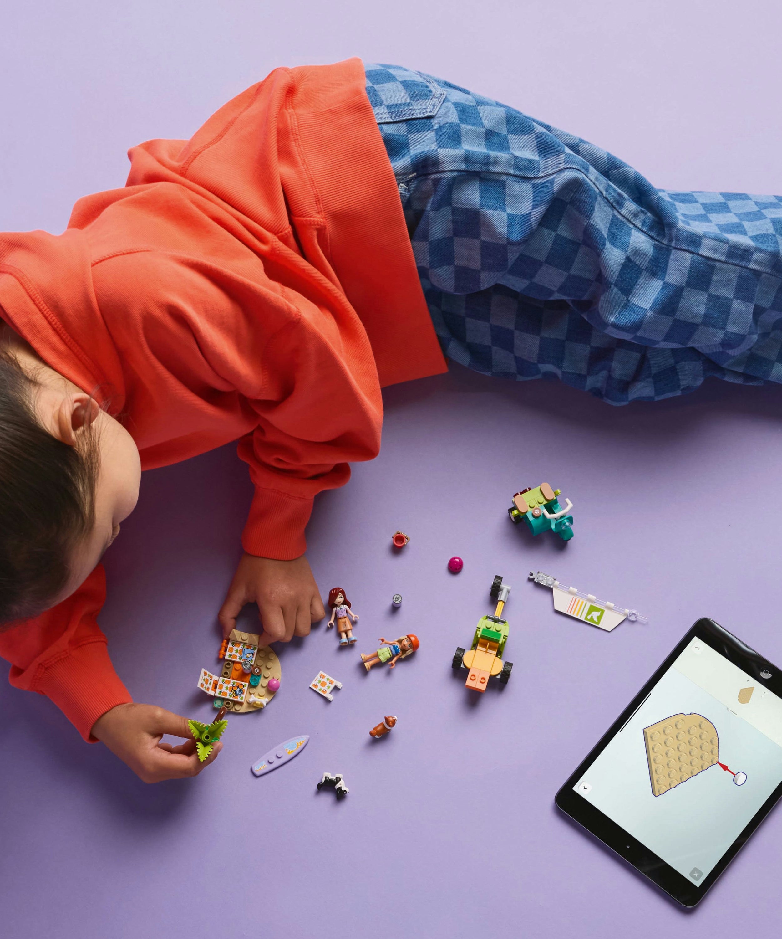 LEGO Friends 42641 Surfing Dogs & Scooter Adventure Set for Kids 6+