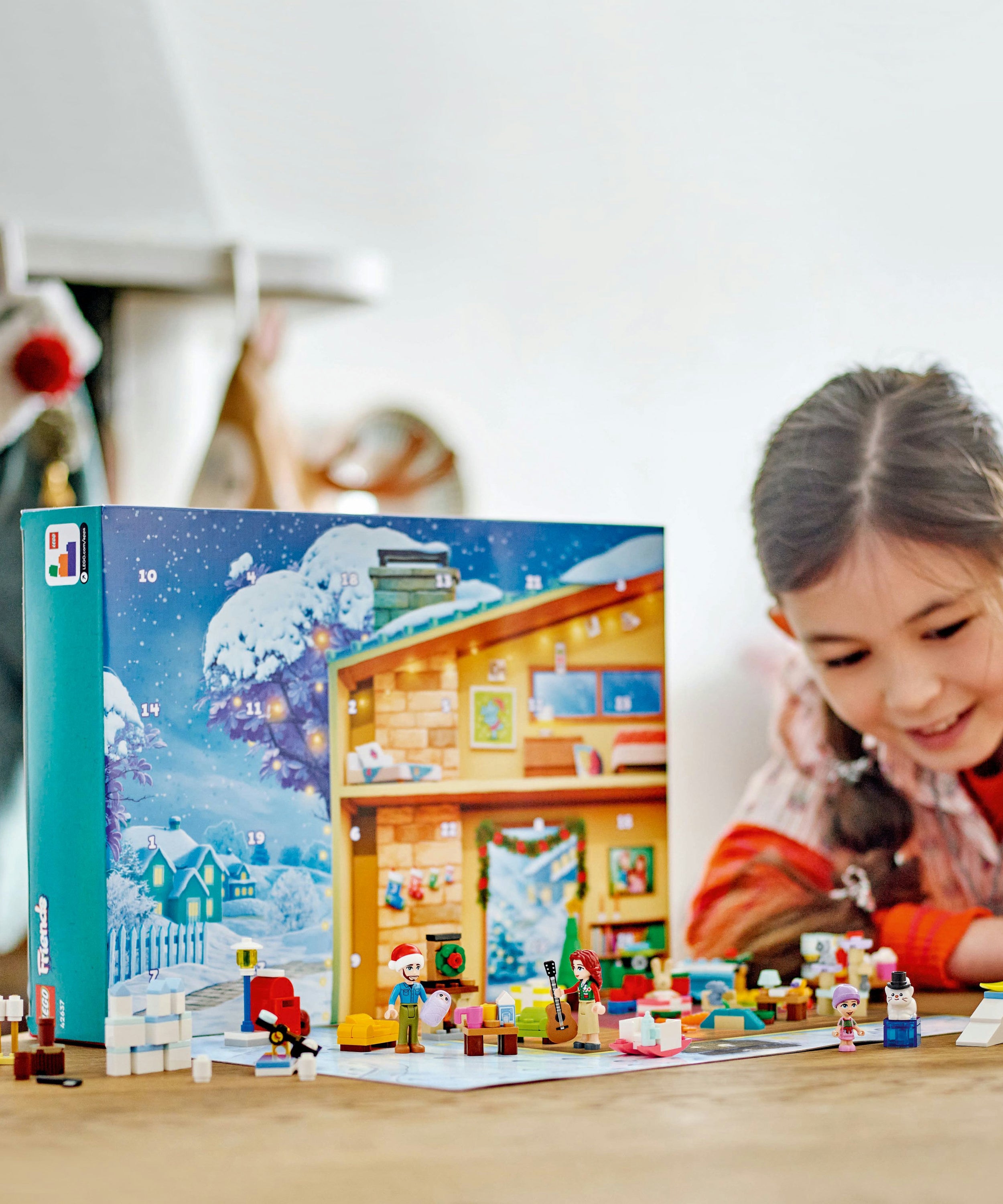 LEGO Friends 42637 Friends Advent Calendar 2024 Calendar Playset for Kids 6+