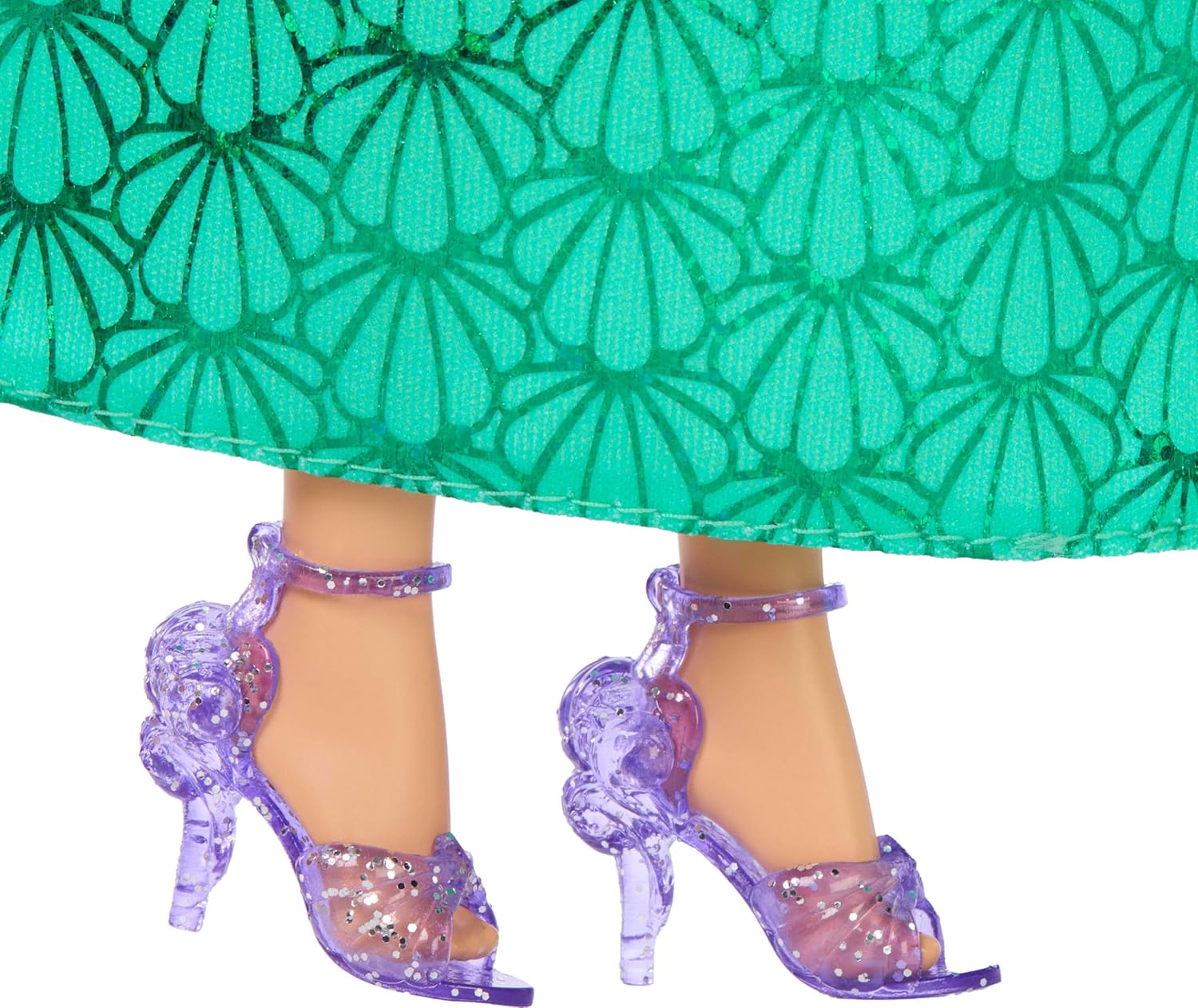 Disney Princess Ariel Doll, Posable Fashion Doll with Long Hair, Removable Skirt, Tiara and Shoes, Kids 3+