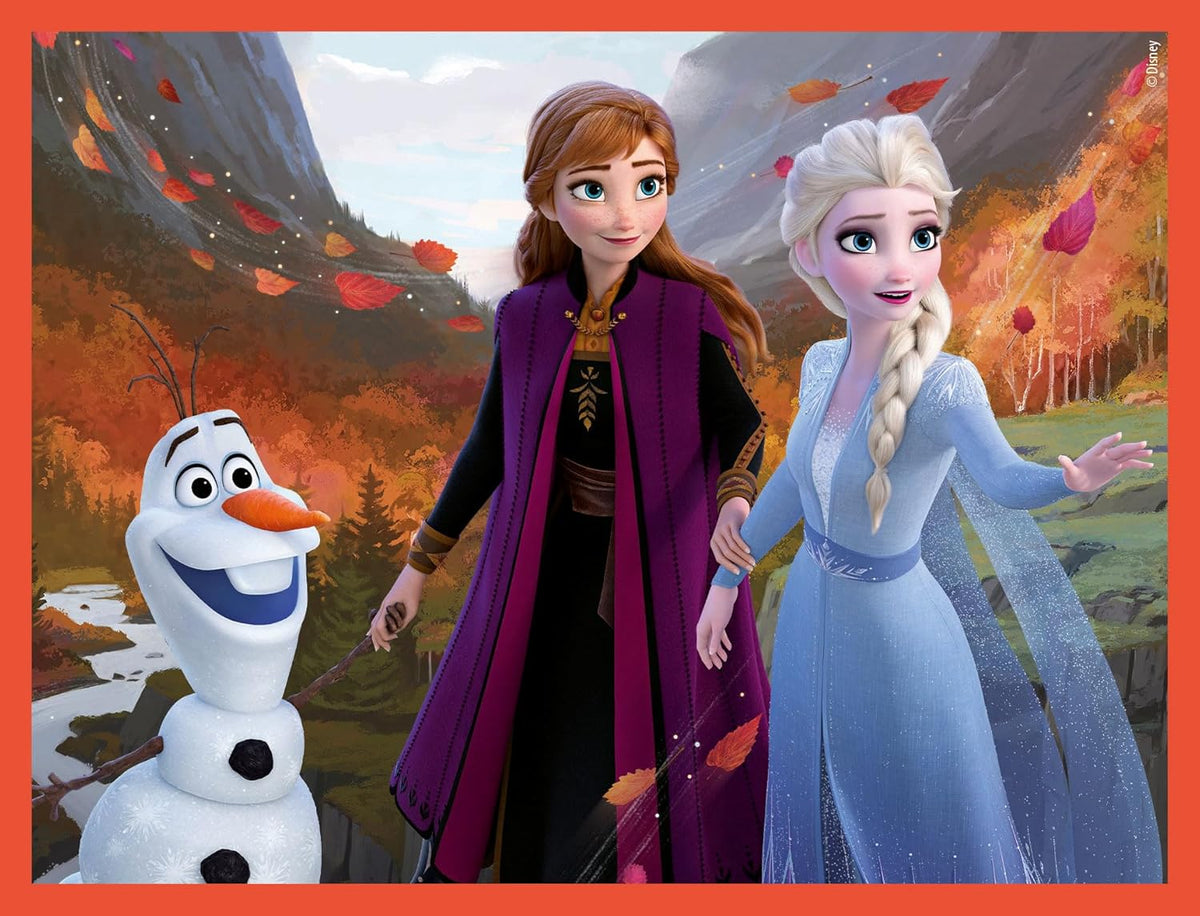 Clementoni 41192 Frozen – 12 Pieces Children 3 Years, Cartoon, Cube, Disney Puzzle, Made in Italy, Multicoloured