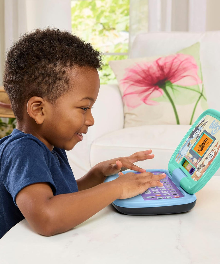 Vtech Bluey Game Time Laptop - 3+ Blue - Ideal Gift for Children 3+ up Years,